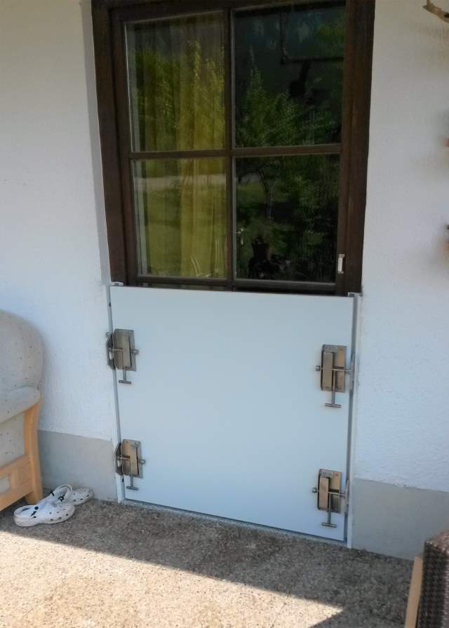 Aluminium – Wabenplatte für Türen / Kellertüren